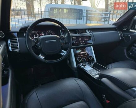 Чорний Ленд Ровер Рендж Ровер, об'ємом двигуна 5 л та пробігом 163 тис. км за 63000 $, фото 33 на Automoto.ua