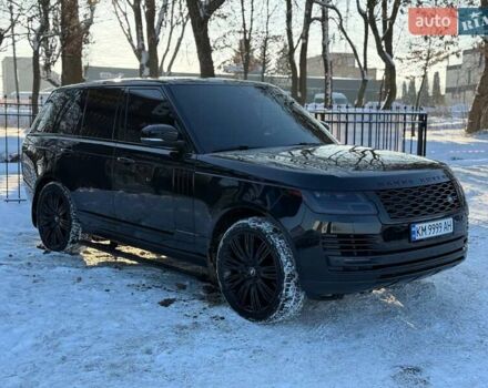 Чорний Ленд Ровер Рендж Ровер, об'ємом двигуна 5 л та пробігом 163 тис. км за 63000 $, фото 9 на Automoto.ua