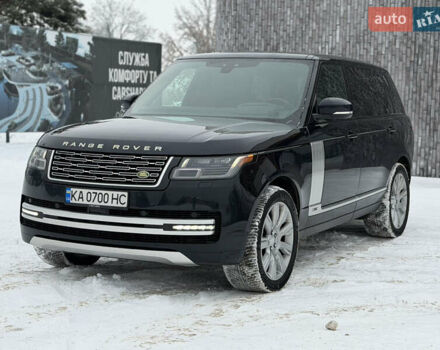 Черный Ленд Ровер Рендж Ровер, объемом двигателя 5 л и пробегом 163 тыс. км за 57000 $, фото 1 на Automoto.ua