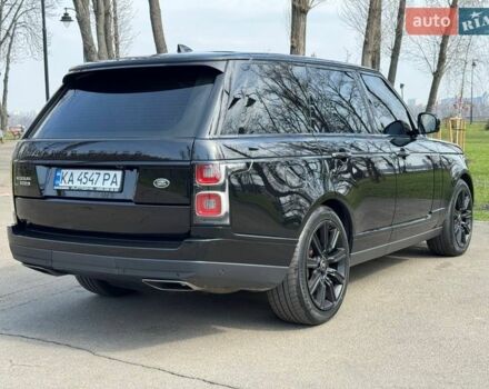 Черный Ленд Ровер Рендж Ровер, объемом двигателя 4.37 л и пробегом 119 тыс. км за 61900 $, фото 19 на Automoto.ua