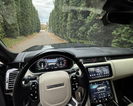 Черный Ленд Ровер Рендж Ровер, объемом двигателя 3 л и пробегом 84 тыс. км за 56000 $, фото 11 на Automoto.ua