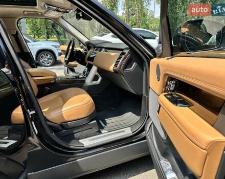 Чорний Ленд Ровер Рендж Ровер, об'ємом двигуна 5 л та пробігом 75 тис. км за 87000 $, фото 7 на Automoto.ua