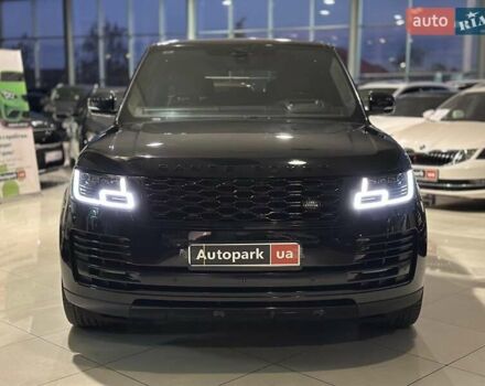 Чорний Ленд Ровер Рендж Ровер, об'ємом двигуна 5 л та пробігом 97 тис. км за 67490 $, фото 1 на Automoto.ua