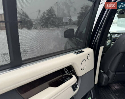 Черный Ленд Ровер Рендж Ровер, объемом двигателя 5 л и пробегом 163 тыс. км за 57000 $, фото 30 на Automoto.ua