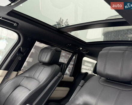 Черный Ленд Ровер Рендж Ровер, объемом двигателя 5 л и пробегом 163 тыс. км за 57000 $, фото 32 на Automoto.ua