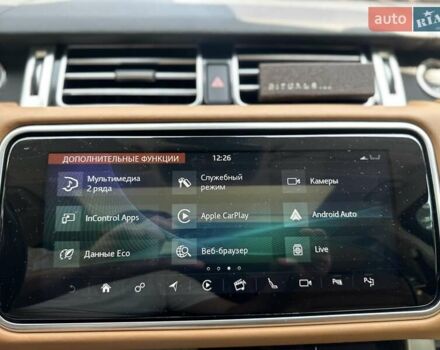 Чорний Ленд Ровер Рендж Ровер, об'ємом двигуна 5 л та пробігом 75 тис. км за 87000 $, фото 47 на Automoto.ua