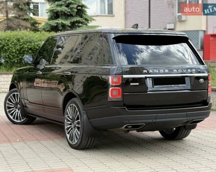 Чорний Ленд Ровер Рендж Ровер, об'ємом двигуна 4.37 л та пробігом 108 тис. км за 75900 $, фото 3 на Automoto.ua