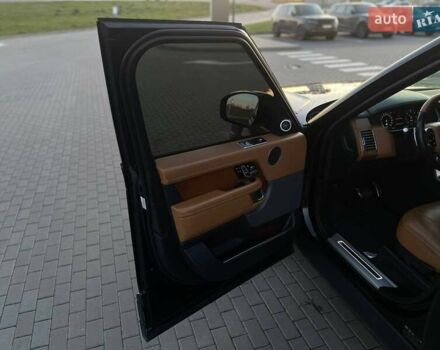 Черный Ленд Ровер Рендж Ровер, объемом двигателя 4.37 л и пробегом 137 тыс. км за 69000 $, фото 6 на Automoto.ua