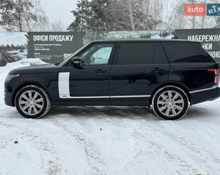 Черный Ленд Ровер Рендж Ровер, объемом двигателя 5 л и пробегом 163 тыс. км за 57000 $, фото 10 на Automoto.ua