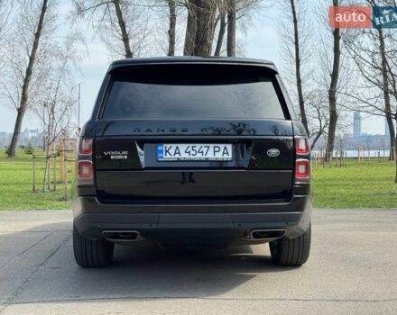 Черный Ленд Ровер Рендж Ровер, объемом двигателя 4.37 л и пробегом 119 тыс. км за 61900 $, фото 16 на Automoto.ua