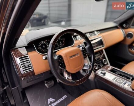 Чорний Ленд Ровер Рендж Ровер, об'ємом двигуна 4.37 л та пробігом 112 тис. км за 65900 $, фото 16 на Automoto.ua