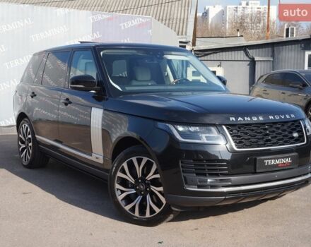 Черный Ленд Ровер Рендж Ровер, объемом двигателя 4.37 л и пробегом 127 тыс. км за 61700 $, фото 68 на Automoto.ua