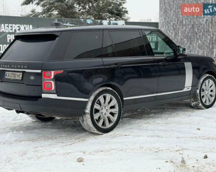 Чорний Ленд Ровер Рендж Ровер, об'ємом двигуна 5 л та пробігом 163 тис. км за 74000 $, фото 11 на Automoto.ua