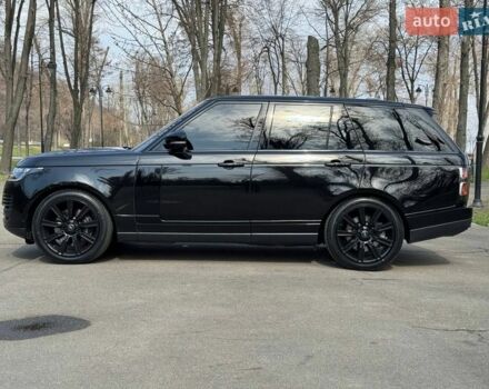 Черный Ленд Ровер Рендж Ровер, объемом двигателя 4.37 л и пробегом 119 тыс. км за 61900 $, фото 9 на Automoto.ua