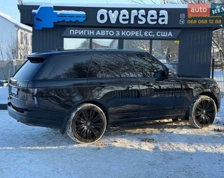Чорний Ленд Ровер Рендж Ровер, об'ємом двигуна 5 л та пробігом 163 тис. км за 63000 $, фото 11 на Automoto.ua