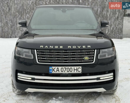 Черный Ленд Ровер Рендж Ровер, объемом двигателя 5 л и пробегом 163 тыс. км за 57000 $, фото 6 на Automoto.ua