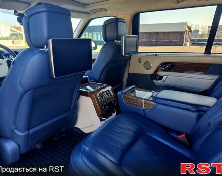 Черный Ленд Ровер Рендж Ровер, объемом двигателя 3 л и пробегом 119 тыс. км за 54000 $, фото 12 на Automoto.ua