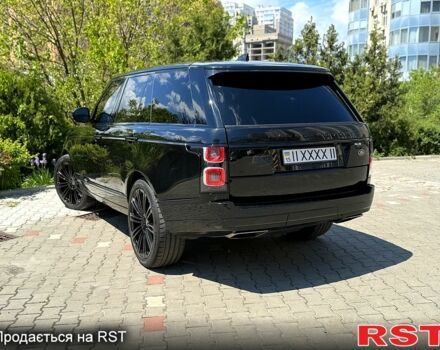 Черный Ленд Ровер Рендж Ровер, объемом двигателя 3 л и пробегом 80 тыс. км за 58000 $, фото 4 на Automoto.ua