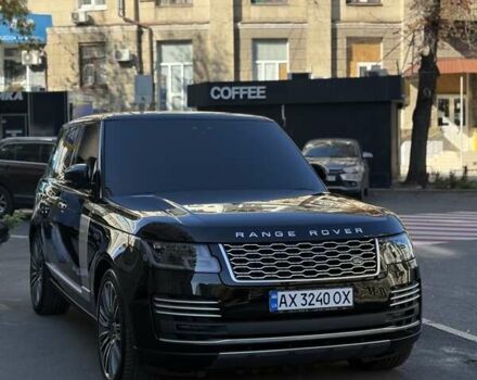 Ленд Ровер Рендж Ровер 2019 у Києві на Automoto.ua Чорний Ленд Ровер Рендж Ровер, об'ємом двигуна 3 л та пробігом 90 тис. км за 71000 $, фото 3 на Automoto.ua