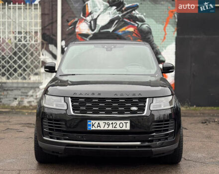 Черный Ленд Ровер Рендж Ровер, объемом двигателя 3 л и пробегом 112 тыс. км за 65000 $, фото 3 на Automoto.ua