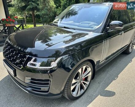Чорний Ленд Ровер Рендж Ровер, об'ємом двигуна 5 л та пробігом 75 тис. км за 87000 $, фото 42 на Automoto.ua