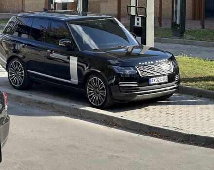 Ленд Ровер Рендж Ровер 2019 у Києві на Automoto.ua Чорний Ленд Ровер Рендж Ровер, об'ємом двигуна 3 л та пробігом 90 тис. км за 71000 $, фото 6 на Automoto.ua