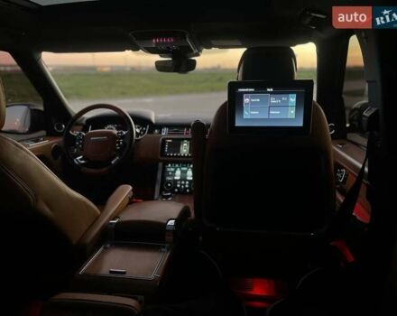 Черный Ленд Ровер Рендж Ровер, объемом двигателя 4.37 л и пробегом 137 тыс. км за 69000 $, фото 28 на Automoto.ua
