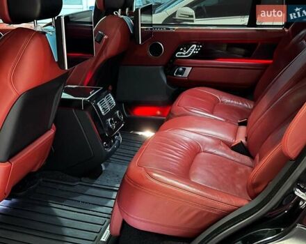 Чорний Ленд Ровер Рендж Ровер, об'ємом двигуна 5 л та пробігом 97 тис. км за 67490 $, фото 16 на Automoto.ua