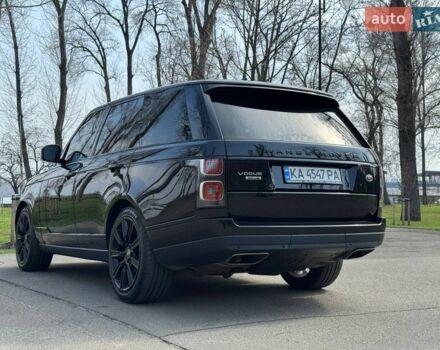 Черный Ленд Ровер Рендж Ровер, объемом двигателя 4.37 л и пробегом 119 тыс. км за 61900 $, фото 13 на Automoto.ua