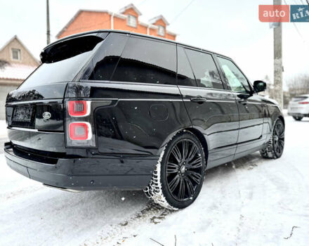 Чорний Ленд Ровер Рендж Ровер, об'ємом двигуна 4.37 л та пробігом 145 тис. км за 77000 $, фото 9 на Automoto.ua