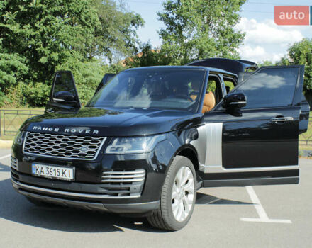 Черный Ленд Ровер Рендж Ровер, объемом двигателя 4.37 л и пробегом 134 тыс. км за 68500 $, фото 3 на Automoto.ua