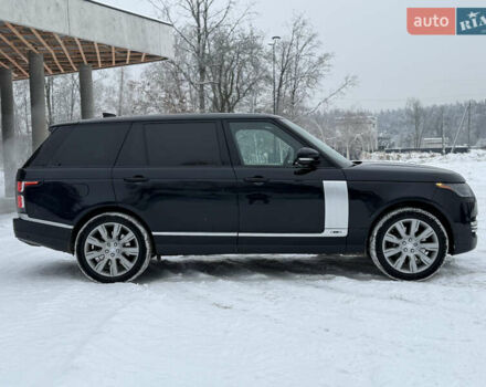 Черный Ленд Ровер Рендж Ровер, объемом двигателя 5 л и пробегом 163 тыс. км за 57000 $, фото 9 на Automoto.ua