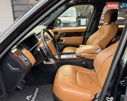 Чорний Ленд Ровер Рендж Ровер, об'ємом двигуна 4.37 л та пробігом 112 тис. км за 65900 $, фото 8 на Automoto.ua