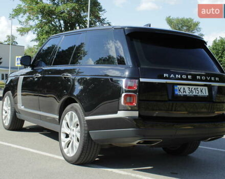 Черный Ленд Ровер Рендж Ровер, объемом двигателя 4.37 л и пробегом 134 тыс. км за 68500 $, фото 5 на Automoto.ua
