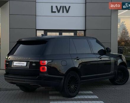 Черный Ленд Ровер Рендж Ровер, объемом двигателя 4.37 л и пробегом 137 тыс. км за 69000 $, фото 3 на Automoto.ua