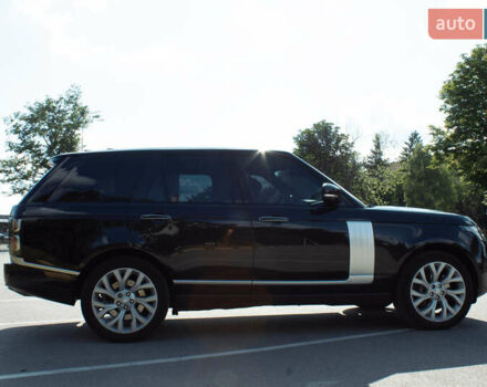 Черный Ленд Ровер Рендж Ровер, объемом двигателя 4.37 л и пробегом 134 тыс. км за 68500 $, фото 7 на Automoto.ua