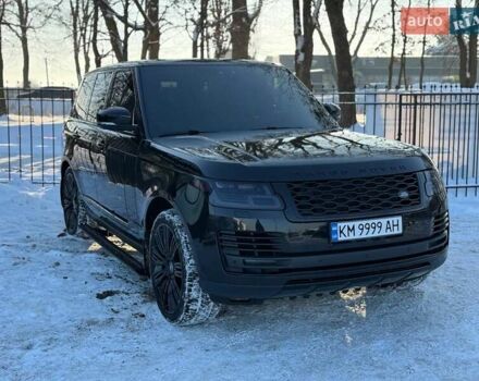 Чорний Ленд Ровер Рендж Ровер, об'ємом двигуна 5 л та пробігом 163 тис. км за 63000 $, фото 7 на Automoto.ua