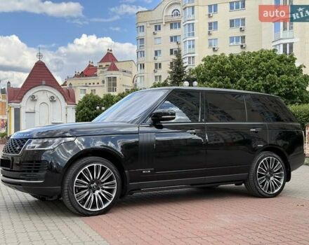 Чорний Ленд Ровер Рендж Ровер, об'ємом двигуна 4.37 л та пробігом 108 тис. км за 75900 $, фото 2 на Automoto.ua