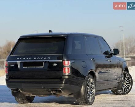 Чорний Ленд Ровер Рендж Ровер, об'ємом двигуна 4.37 л та пробігом 118 тис. км за 72900 $, фото 6 на Automoto.ua