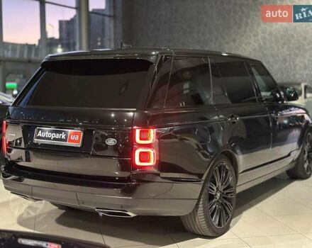 Чорний Ленд Ровер Рендж Ровер, об'ємом двигуна 5 л та пробігом 97 тис. км за 67490 $, фото 3 на Automoto.ua