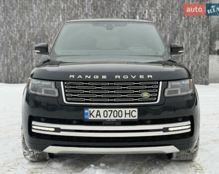 Черный Ленд Ровер Рендж Ровер, объемом двигателя 5 л и пробегом 163 тыс. км за 57000 $, фото 5 на Automoto.ua