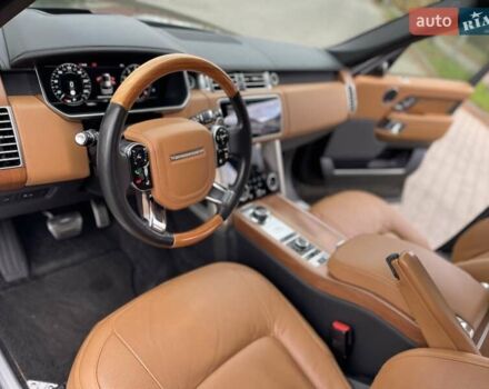Чорний Ленд Ровер Рендж Ровер, об'ємом двигуна 5 л та пробігом 145 тис. км за 68900 $, фото 18 на Automoto.ua