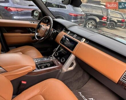 Чорний Ленд Ровер Рендж Ровер, об'ємом двигуна 4.37 л та пробігом 112 тис. км за 65900 $, фото 14 на Automoto.ua