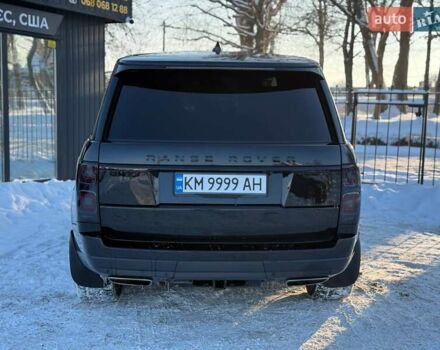 Чорний Ленд Ровер Рендж Ровер, об'ємом двигуна 5 л та пробігом 163 тис. км за 63000 $, фото 14 на Automoto.ua