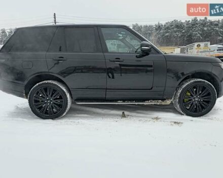 Черный Ленд Ровер Рендж Ровер, объемом двигателя 3 л и пробегом 113 тыс. км за 66000 $, фото 10 на Automoto.ua