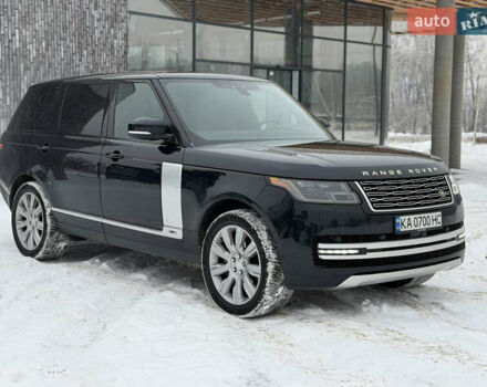 Черный Ленд Ровер Рендж Ровер, объемом двигателя 5 л и пробегом 163 тыс. км за 57000 $, фото 8 на Automoto.ua