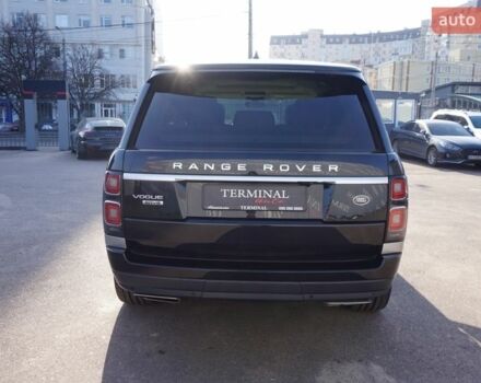 Черный Ленд Ровер Рендж Ровер, объемом двигателя 4.37 л и пробегом 127 тыс. км за 69999 $, фото 6 на Automoto.ua