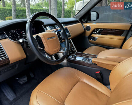 Черный Ленд Ровер Рендж Ровер, объемом двигателя 2.99 л и пробегом 88 тыс. км за 76900 $, фото 56 на Automoto.ua