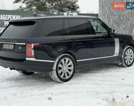 Черный Ленд Ровер Рендж Ровер, объемом двигателя 5 л и пробегом 163 тыс. км за 57000 $, фото 15 на Automoto.ua