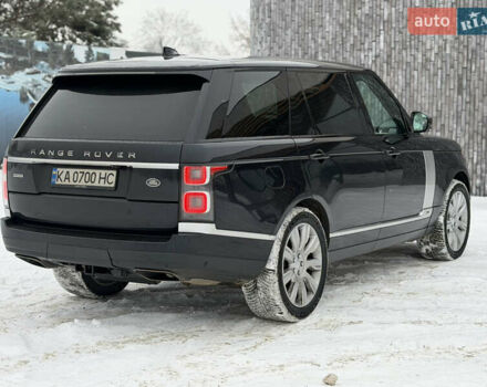 Черный Ленд Ровер Рендж Ровер, объемом двигателя 5 л и пробегом 163 тыс. км за 57000 $, фото 17 на Automoto.ua